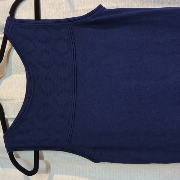 Ann Taylor Sleeveless Knit Dress, S, Dark Blue - Picture 3 of 13